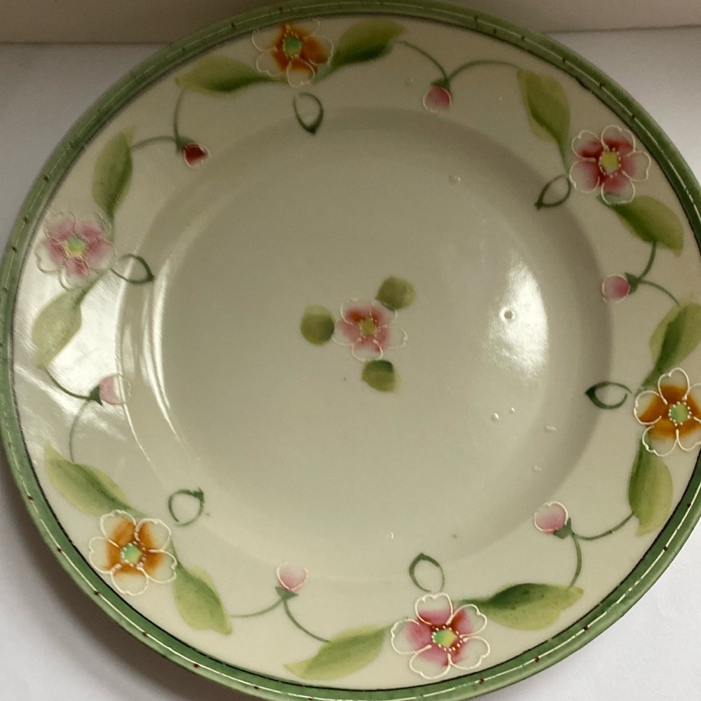 Two vintage porcelain plates. Nippon